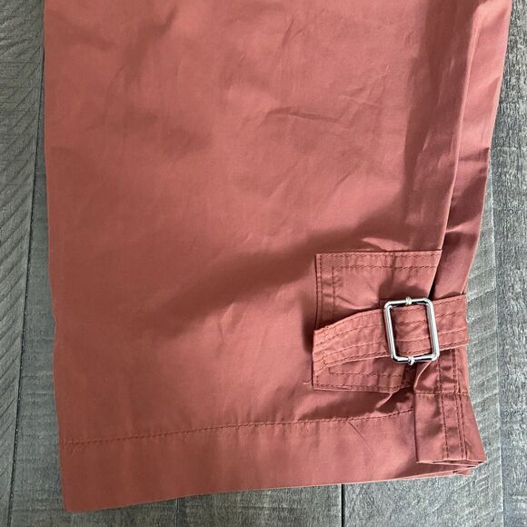 NWT A.L.C. Revolve Pants Womens Size 2 Rust Belt Pleated Pockets - Picture 8 of 14